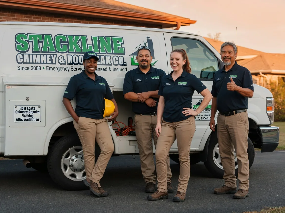 Chimney flashing repair company in Newton, UT